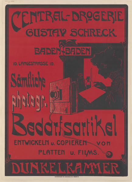 Central Drogerie Gustav Schreck Baden Baden Sämtliche Photogr Bedarfsartikel 190