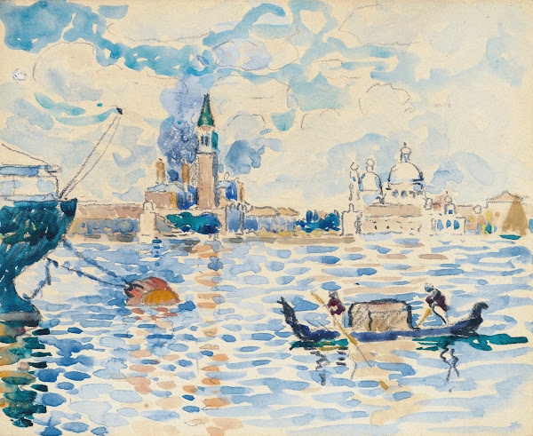 Venise vue du bassin de Saint Marc 1903