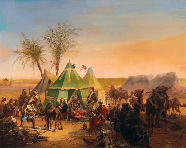 A Bedouin Encampment
