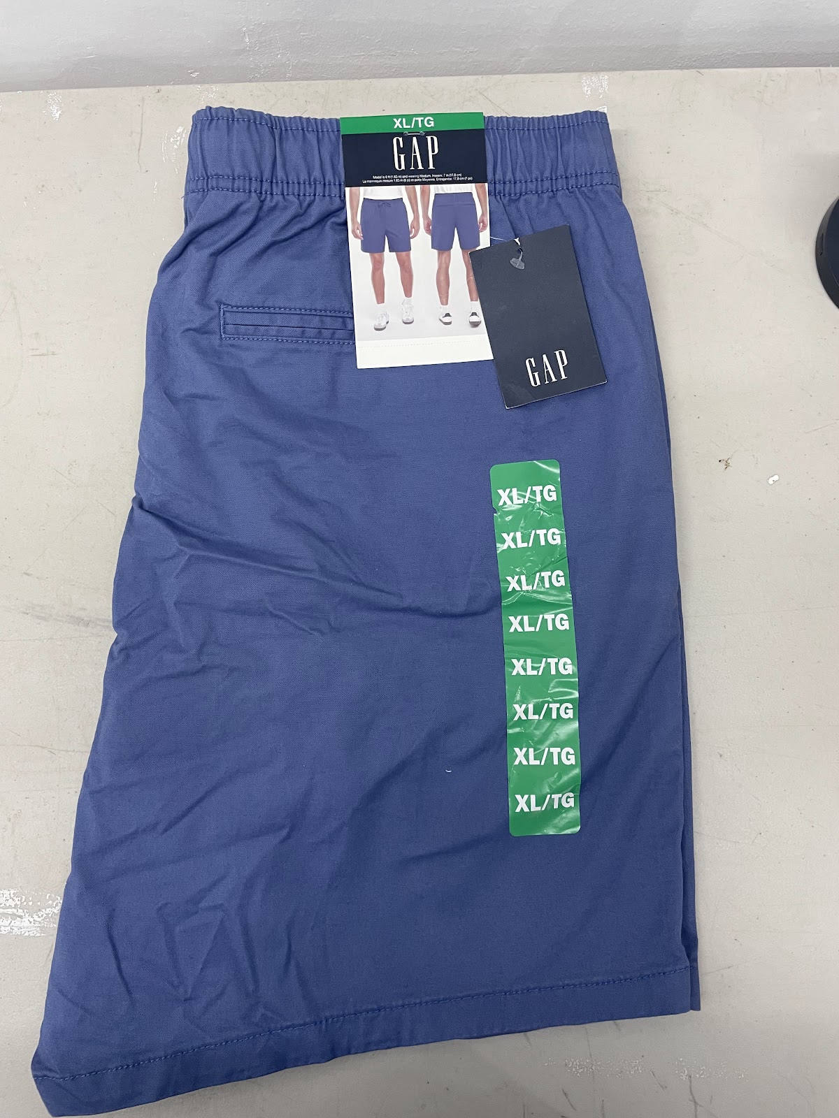 Gap Mens Short Blue XL #2178