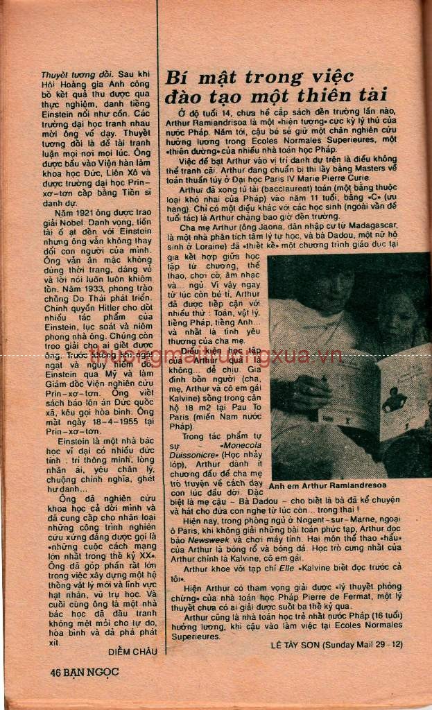 Tập san thơ văn : Bạn ngọc (số 7 - 1992) - Trang 44