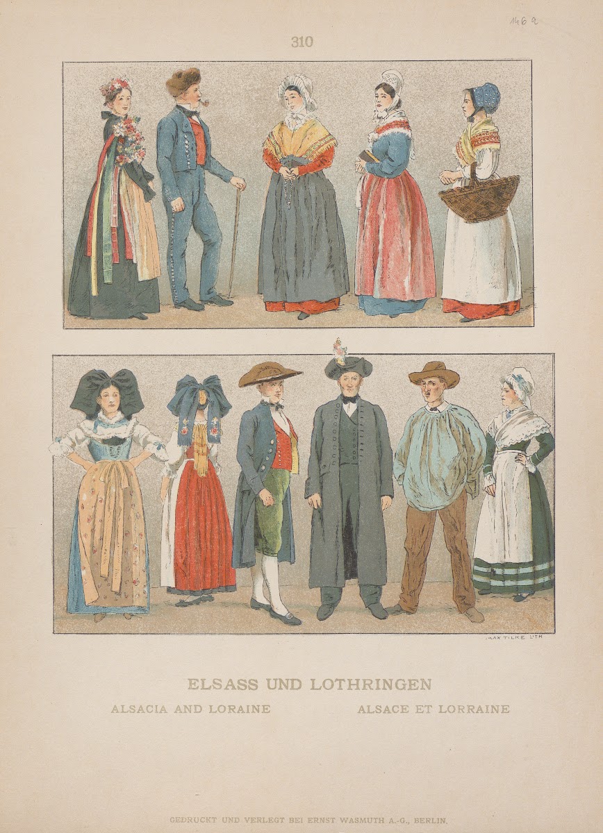 Alsacia and Loraine 1905