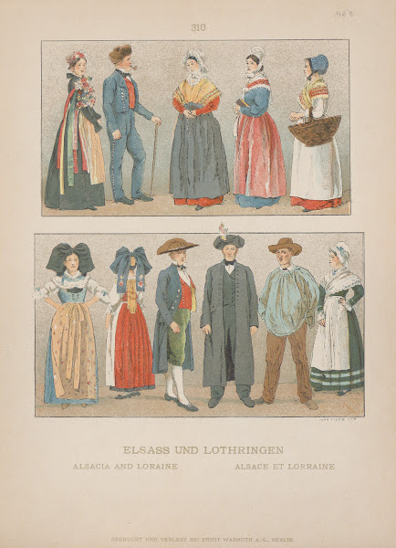 Alsacia and Loraine 1905
