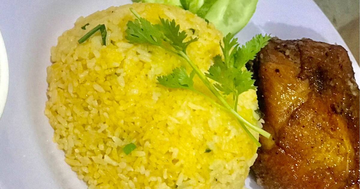 Cơm gà xối mỡ