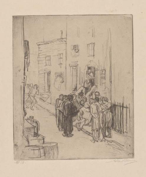Trouble in the street 1926
