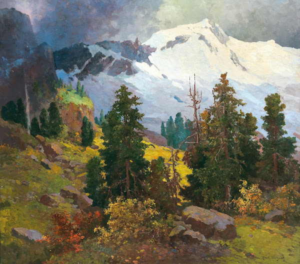 A Vast Mountain Landscape