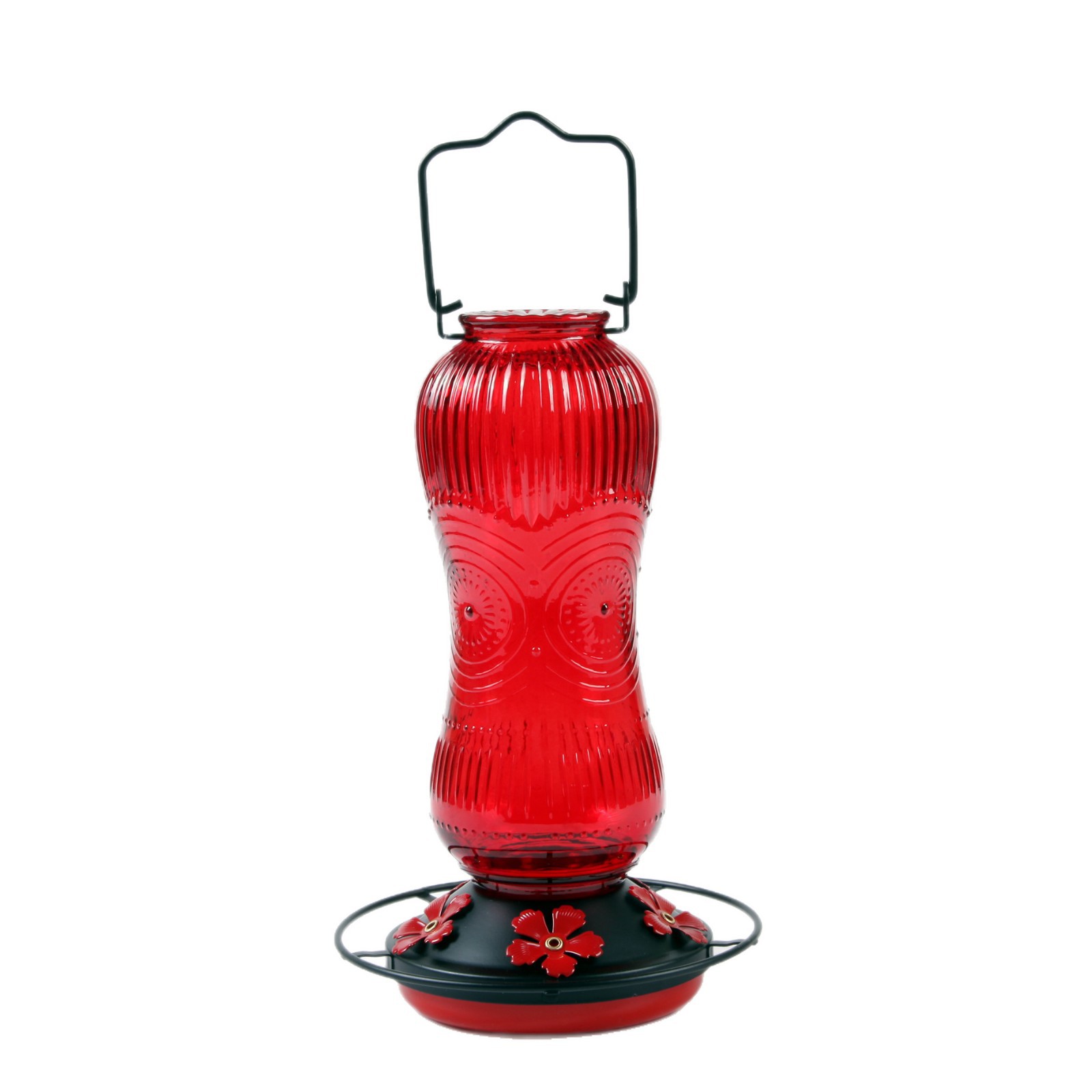 Decorative Glass Feeder for Hummingbirds