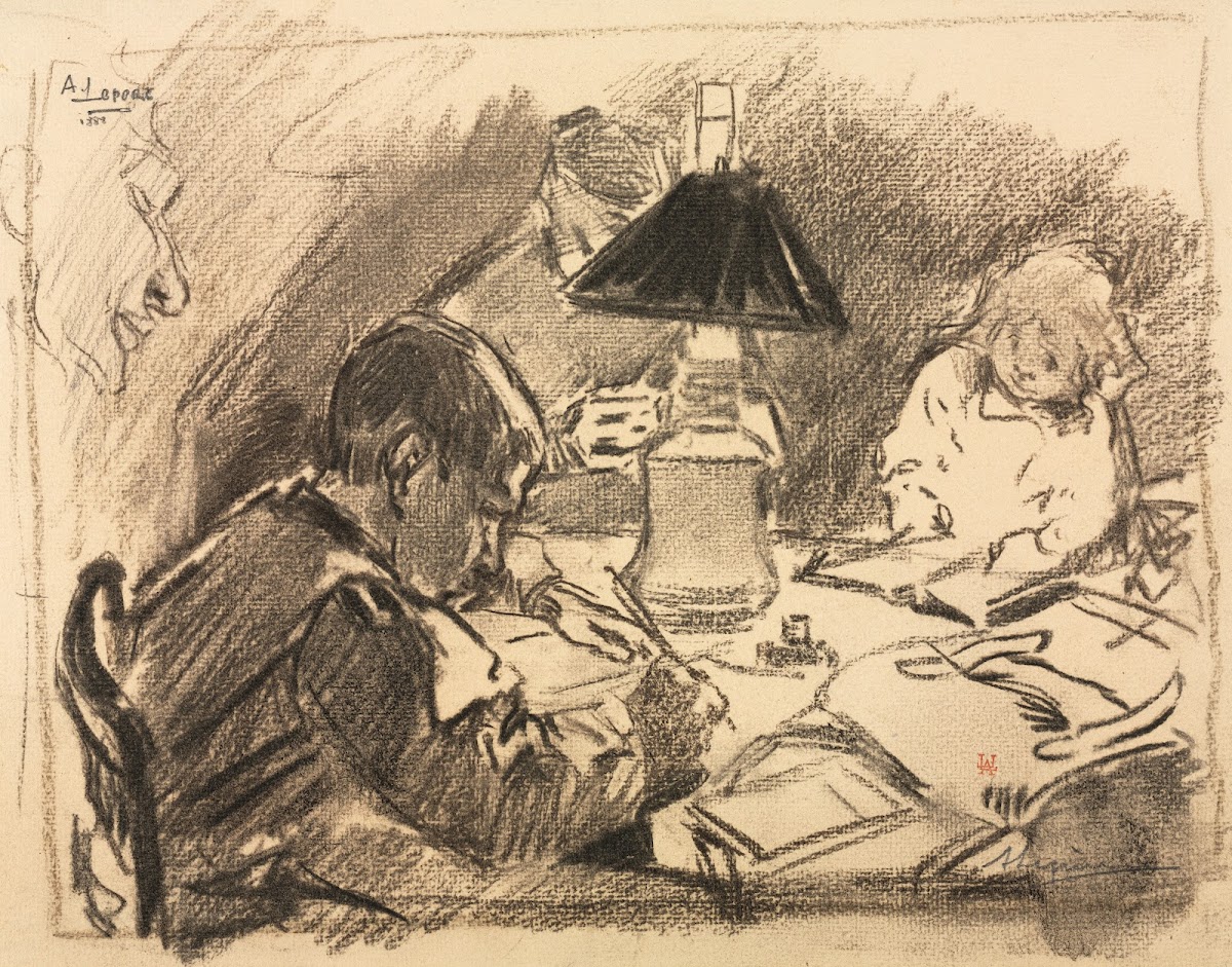 Around the Lamp 1888