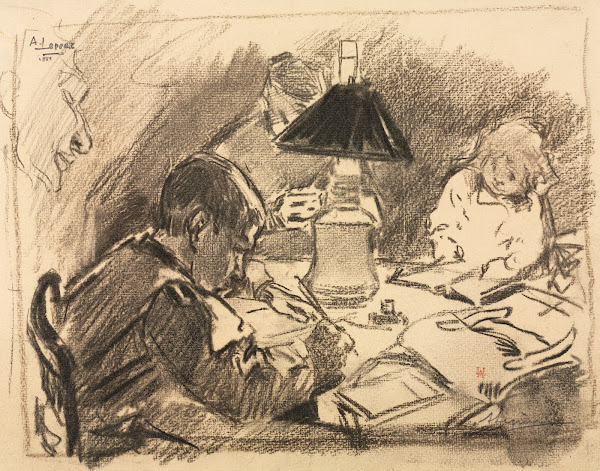 Around the Lamp 1888