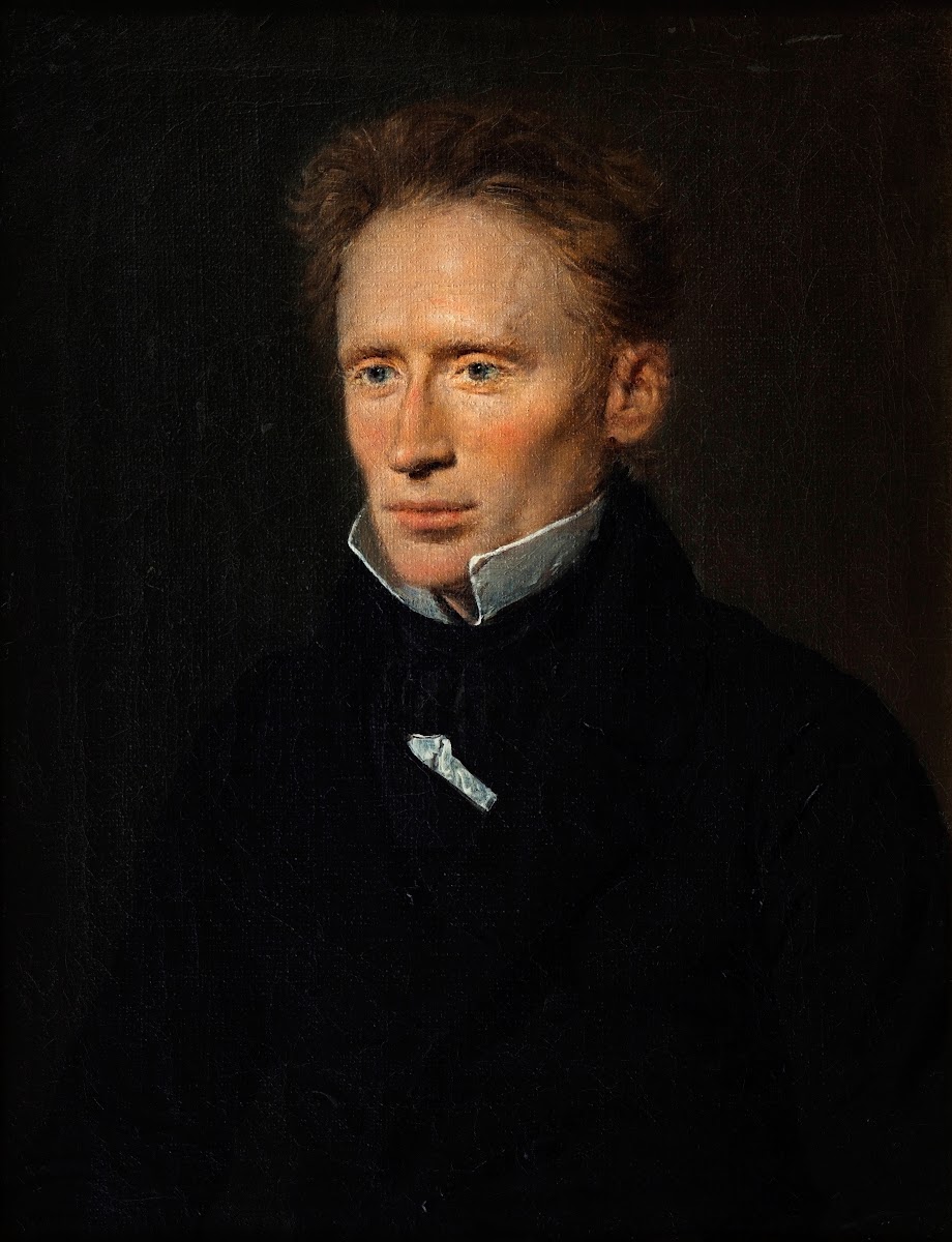 Portrait of Johannes Dam Hage 1800 1837 editor of Fædrelandet The Fatherland 183