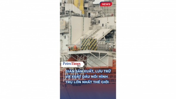 Kỷ lục thế giới: Giàn sản xuất dầu nổi hình trụ khổng lồ nhất hành tinh