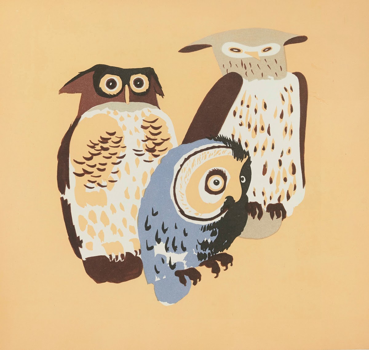 Nouvelles Images À Colorier Des Oiseaux Pl06 1935