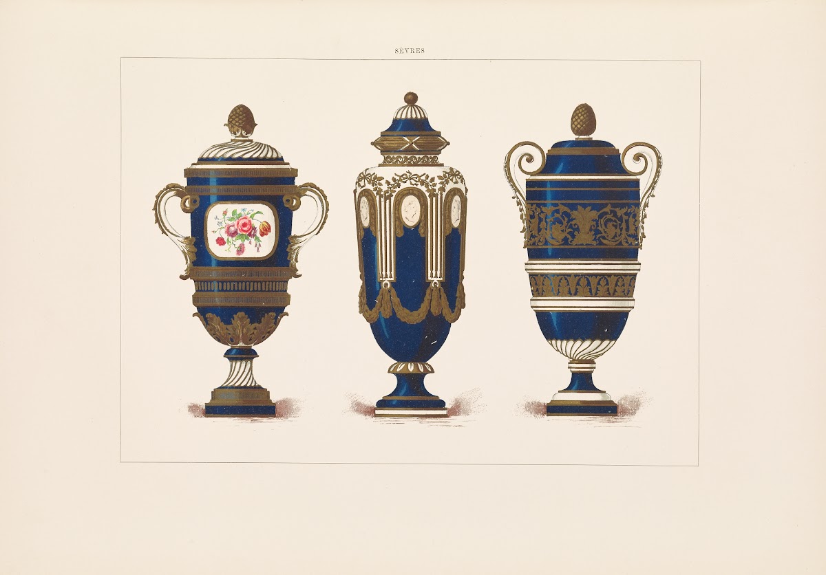 The soft porcelain of Sevres Pl21 1892