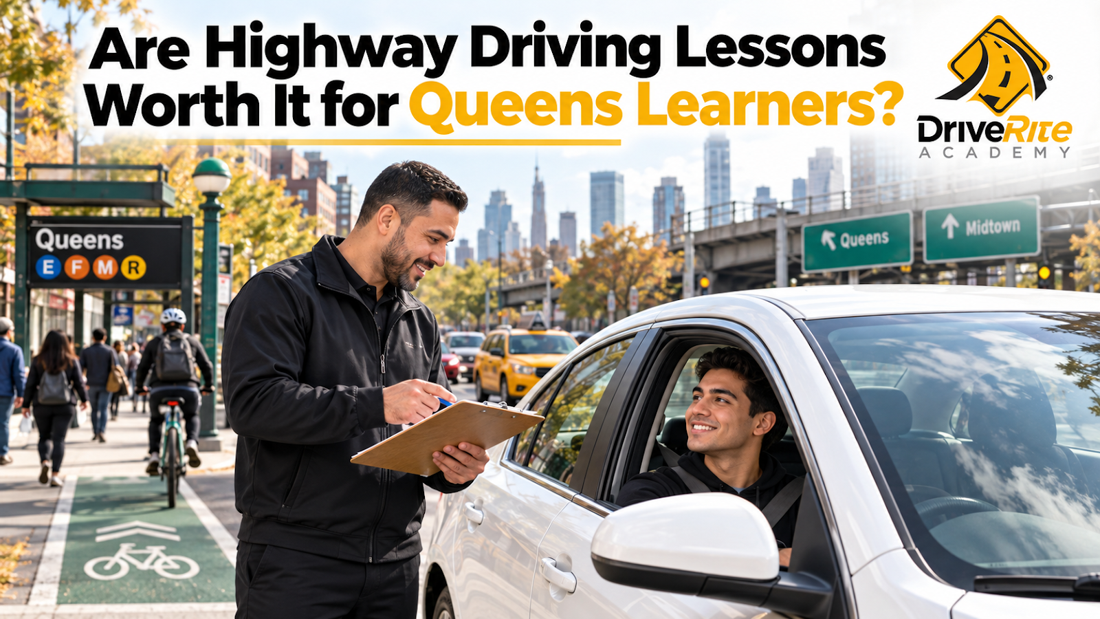 Are Highway Driving Lessons Worth It for Queens Learners?