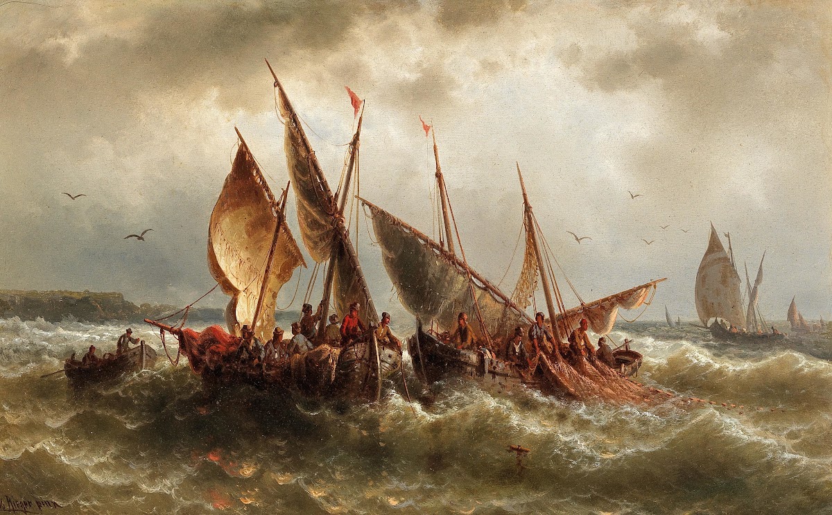 Fishermen at Work