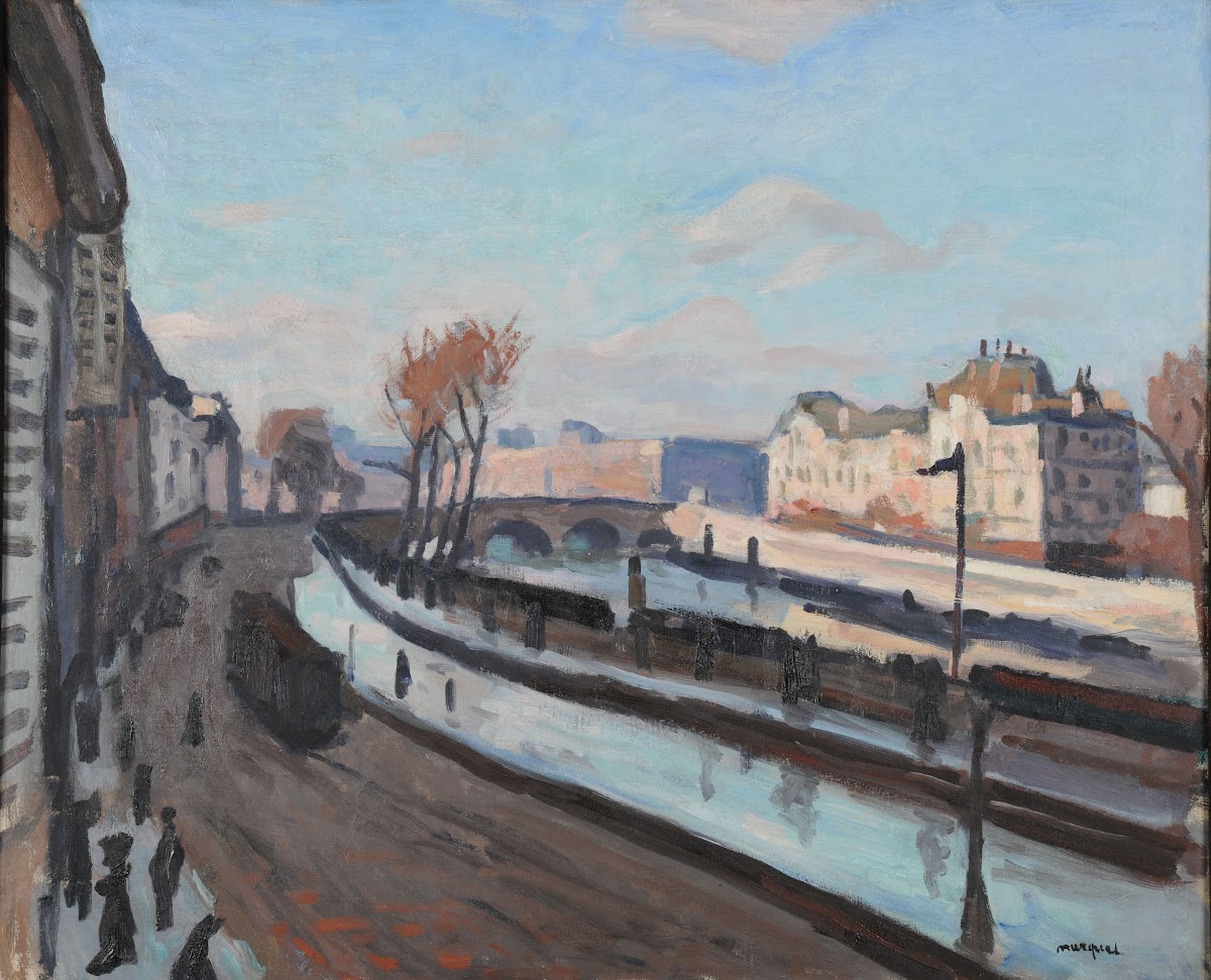 Le quai des Grands Augustins 1905