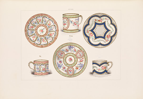 The soft porcelain of Sevres Pl15 1892