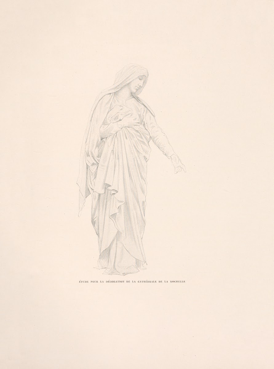 Ètude pour la dècoration de la cathèdrale de la Rochelle 19th century