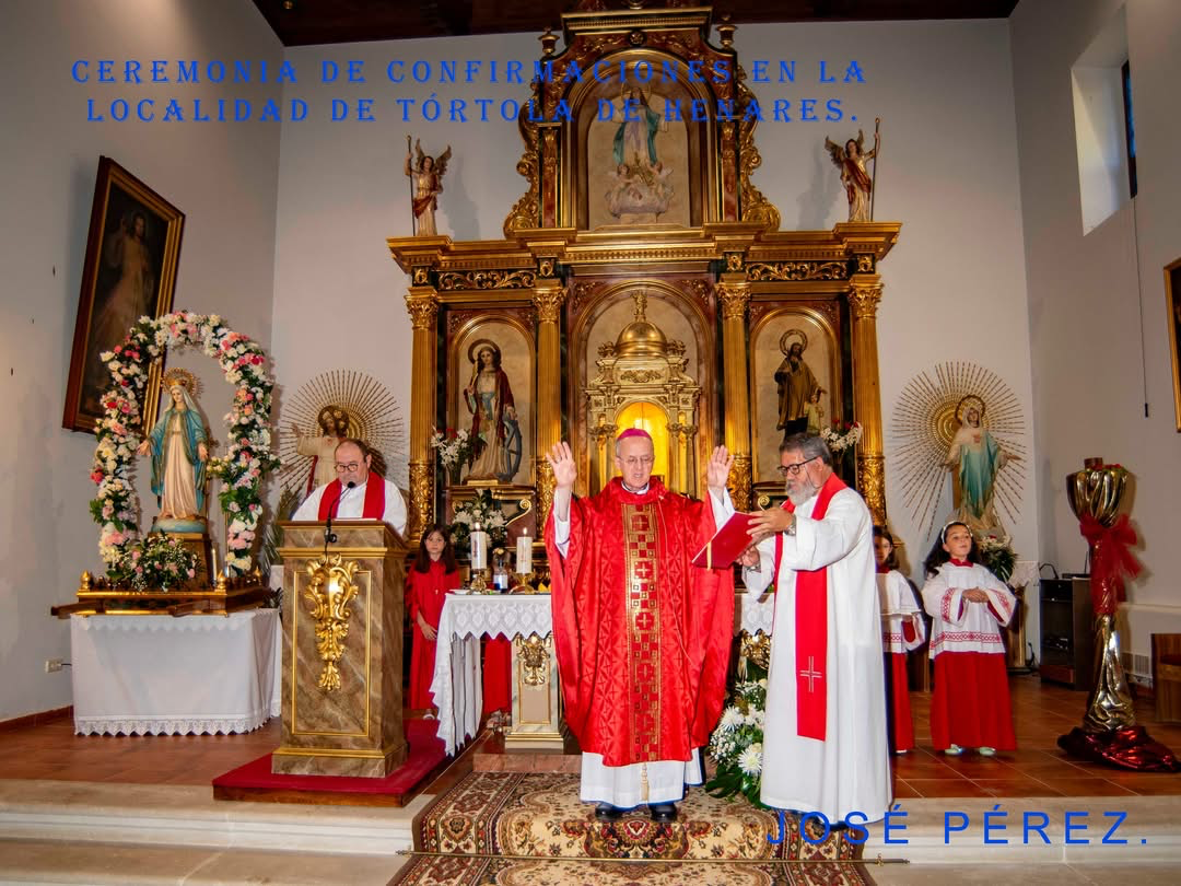 Confirmaciones en la parroquia Nuestra Señora de la Asunción de Tórtola de Henares