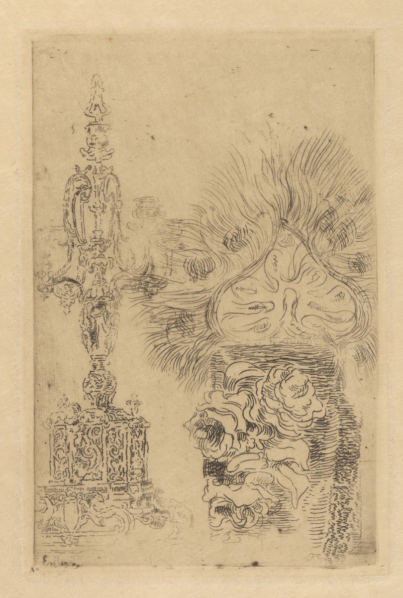 Kroonkandelaar en vaas 1888