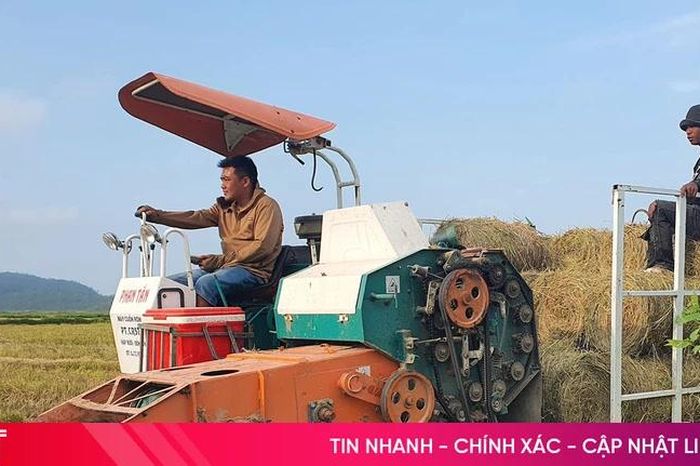 Máy cuộn rơm làm sạch đồng ruộng, tăng thu nhập cho nông dân - Báo Hà Tĩnh