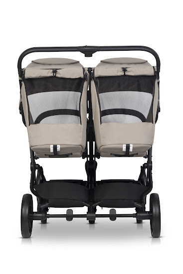 Stroller for twins Easy-Go Echo 2024 beige