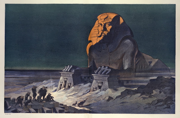 The Sphinx And The Candidates 1908