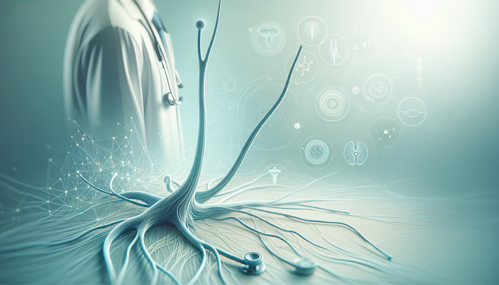 ALS symptoms and neurological health assessment showing muscle tremors and motor neuron disease progression
