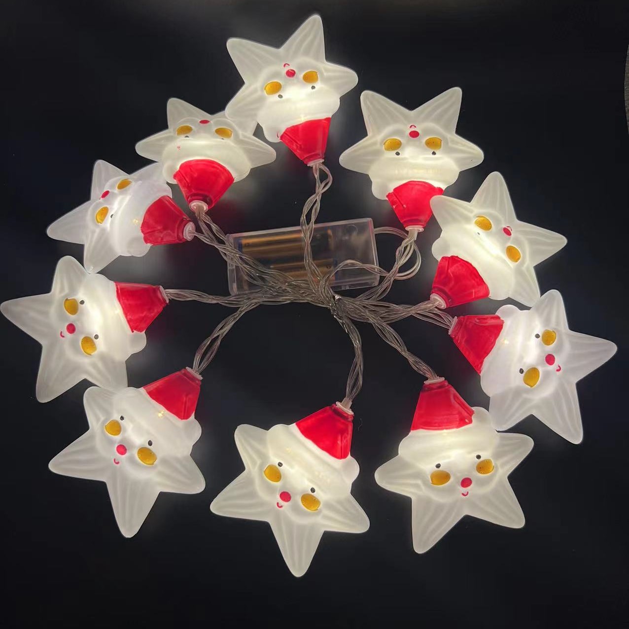 LED Christmas String Lights with Various Motifs