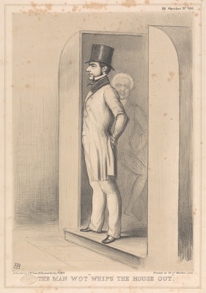 The Man Wot Whips the House Out 1849