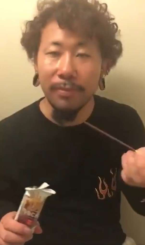 熱爆娛樂 日本dj實測 嘴巴穿洞會漏水嗎 畫面超詭異 阿娘餵