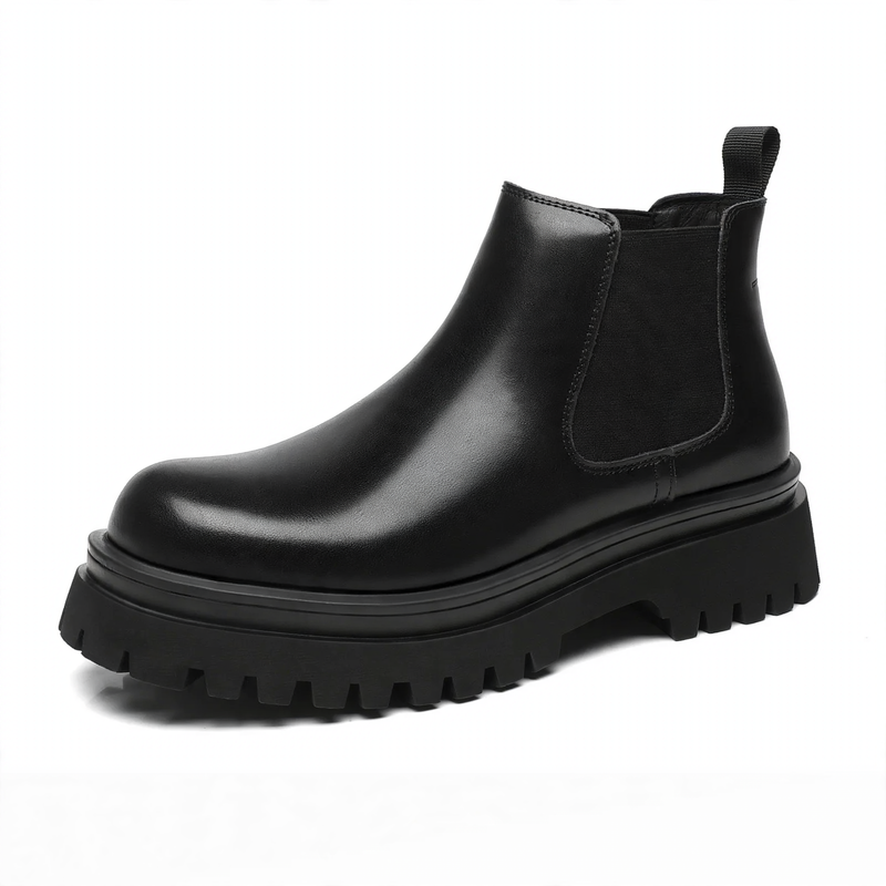 Men's Platform Boot with Insole Elevation