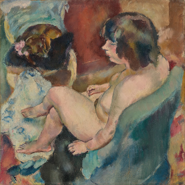 Femme au chien 1913