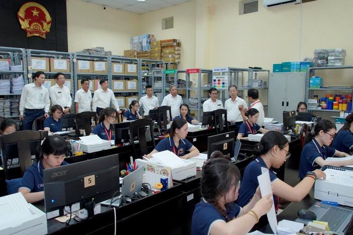 Chánh án Nguyễn Văn Quảng làm việc với Tòa án khu vực 1 Thành phố Hồ Chí Minh - Báo Công Lý
