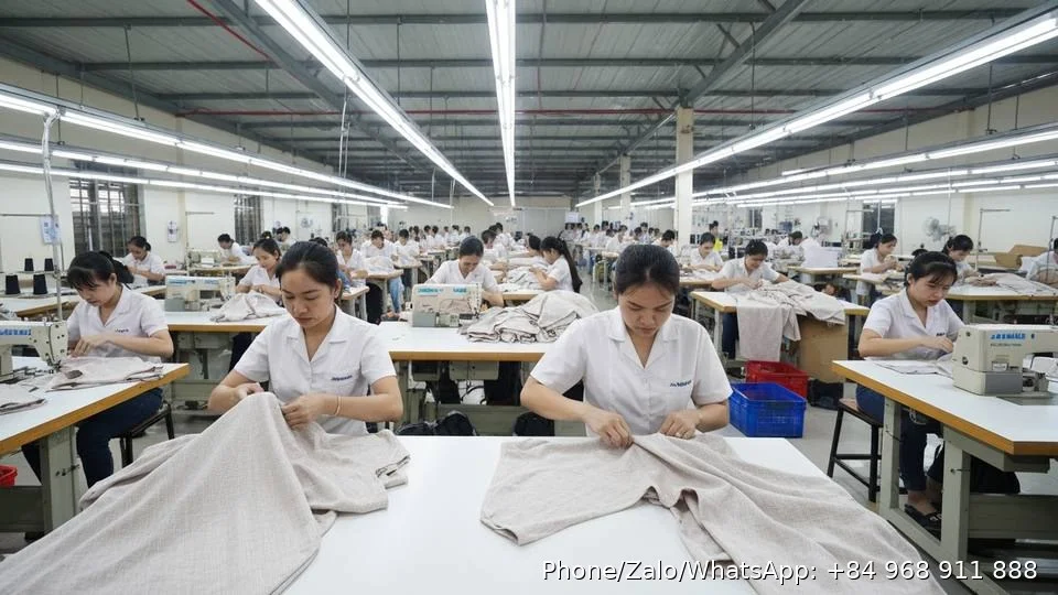 garment folding packing - Gold Garment Vietnam