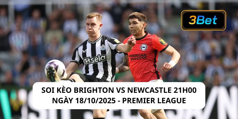 Soi kèo Brighton vs Newcastle 21h00 ngày 18/10/2025