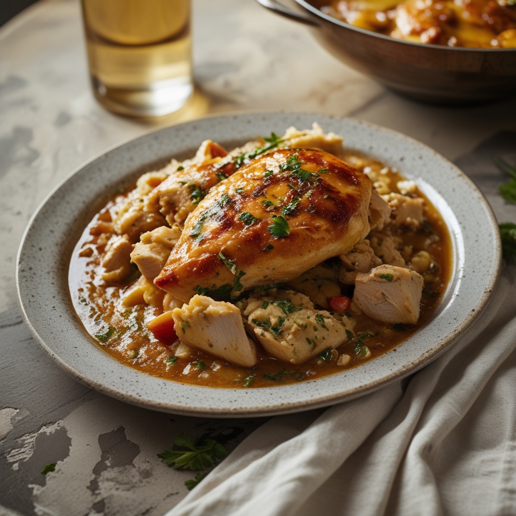 Braised Catalina Chicken – Easy, Flavorful, and Family-Friendly Dinner