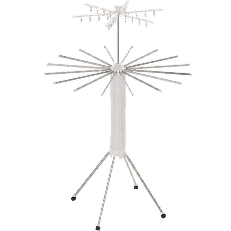 Standing drying rack, foldable, plastic