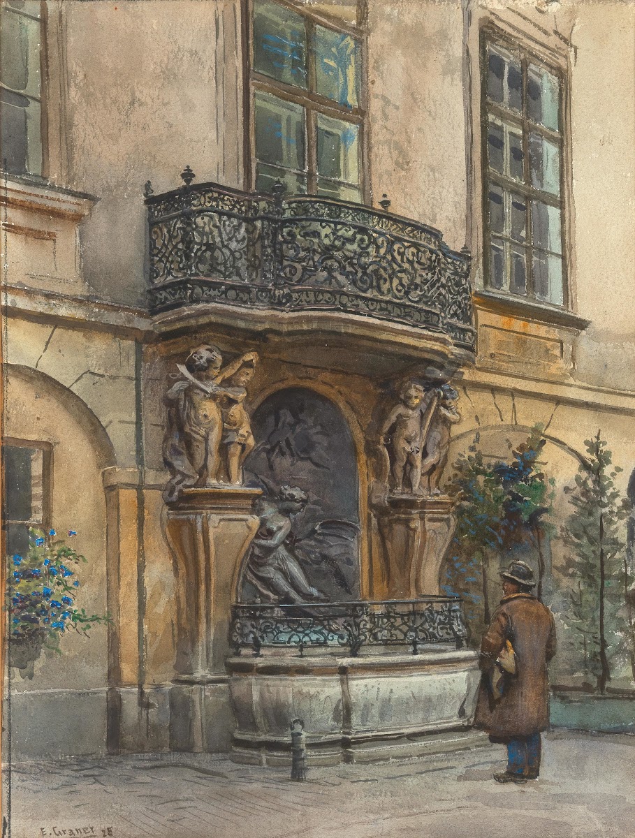 Andromeda Fountain in the Old Town Hall 1925