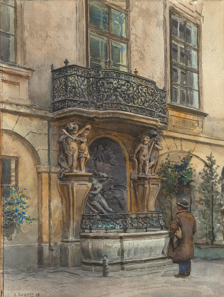 Andromeda Fountain in the Old Town Hall 1925