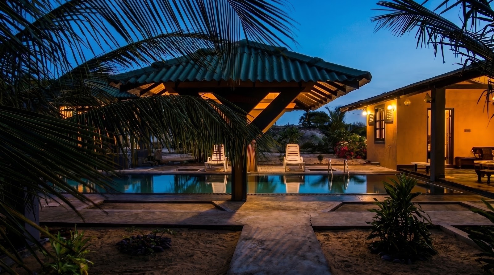 Tropical Poolside Haven