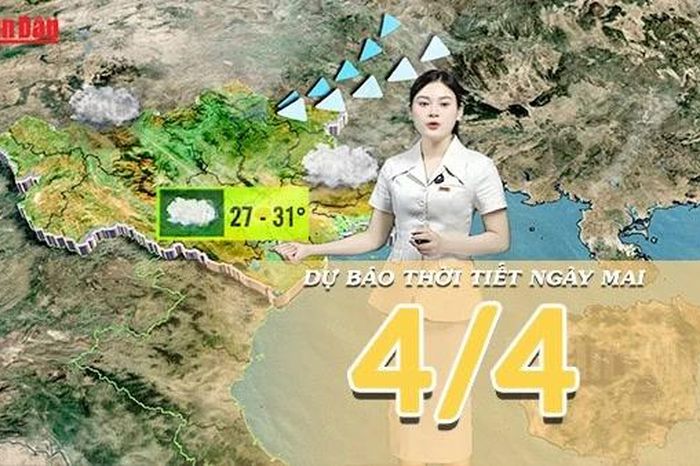 Dự báo thời tiết đêm nay và ngày mai (4/4/2026): Bắc Bộ đón khí lạnh tăng cường, Nam Bộ duy trì nắng nóng diện rộng - Báo Nhân Dân