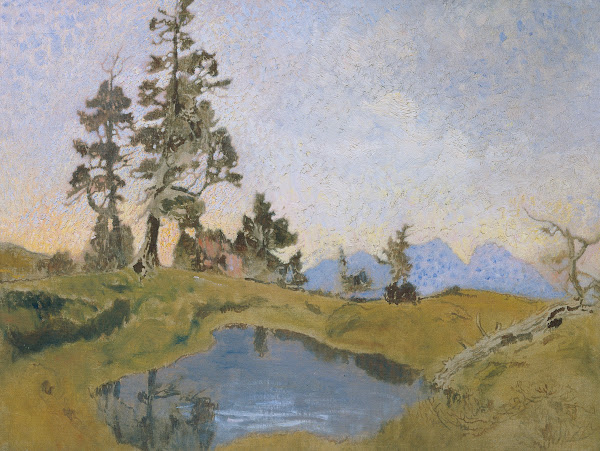 Scheiblahn mit Zirben 1905