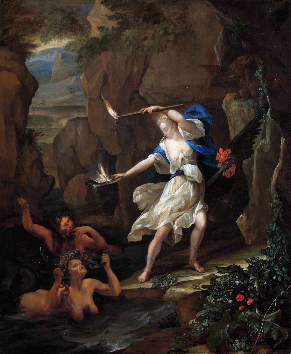 Circe Punishes Glaucus By Turning Scylla Into A Monster 1695