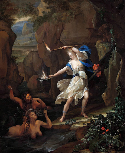 Circe Punishes Glaucus By Turning Scylla Into A Monster 1695