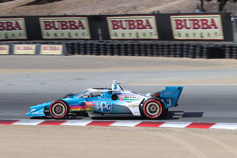 Scott McLaughlin supera Colton Herta no final e marca a melhor volta no treino livre 2 em Laguna Seca