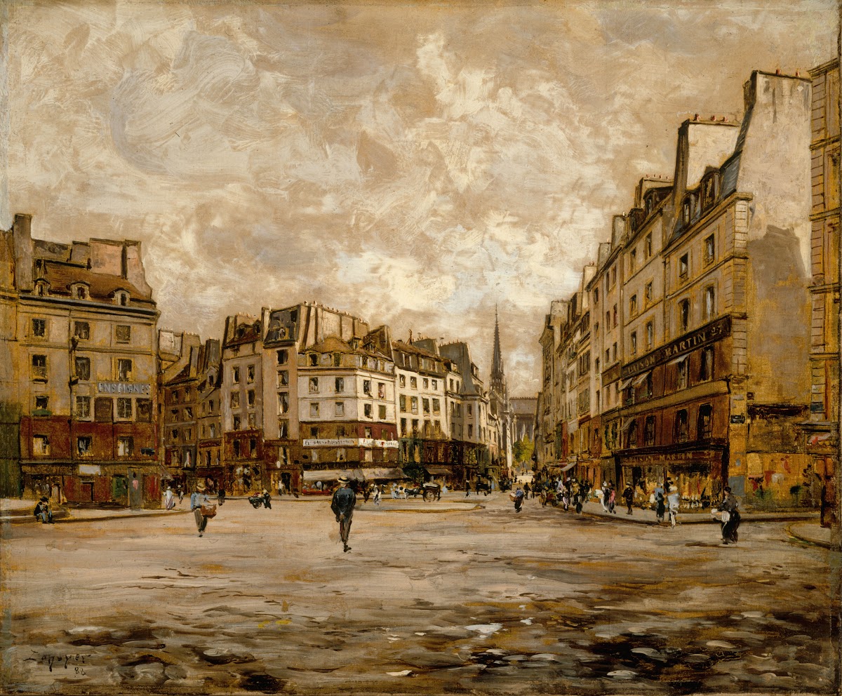 La Place Maubert 1888