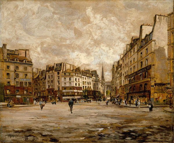 La Place Maubert 1888