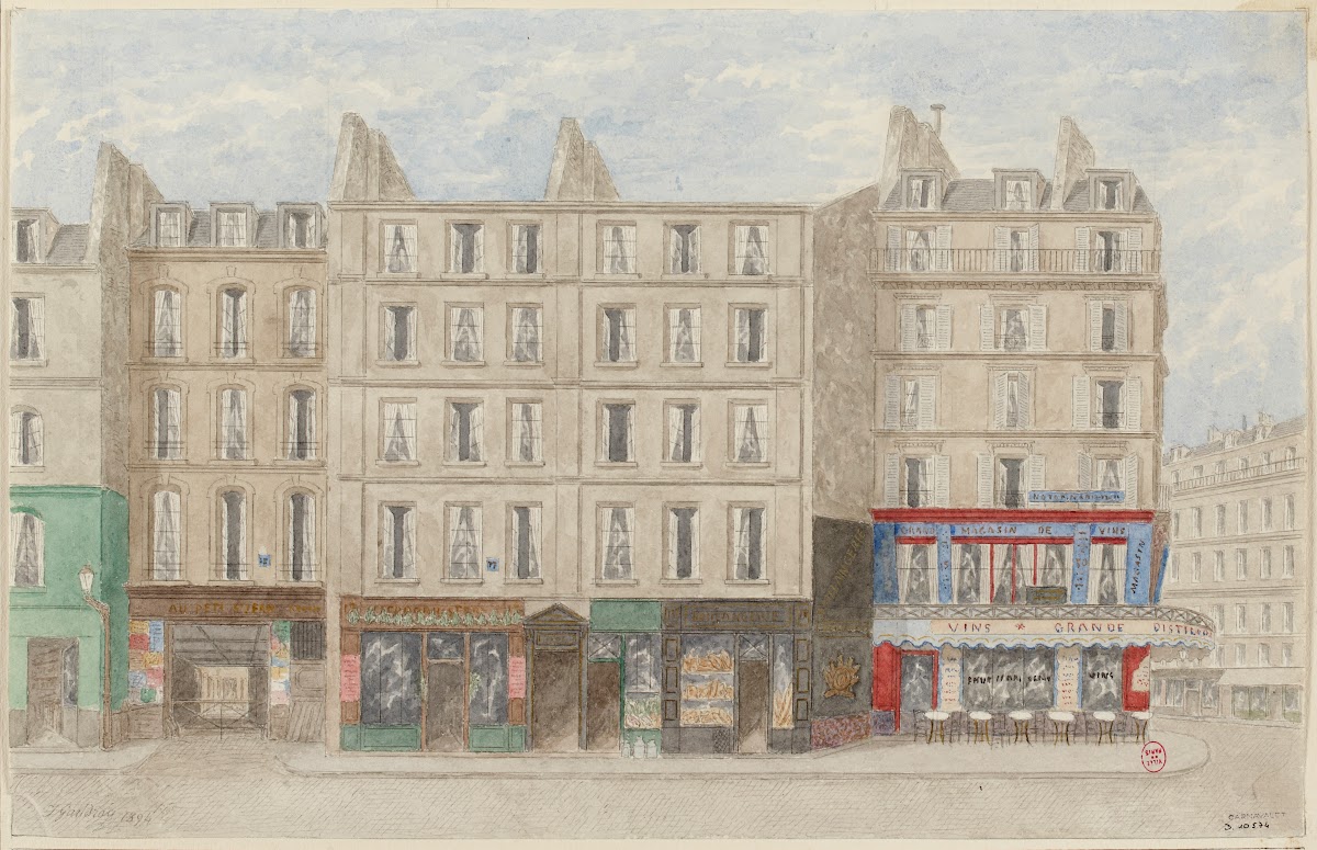 Rue Beaubourg Nº15 à 19 4ème arrondissement