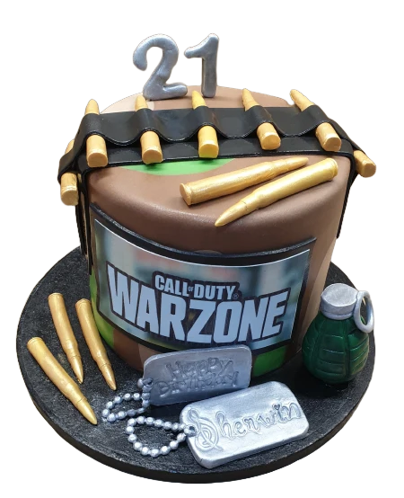 Call Of Duty Icing Cake CB-NC484